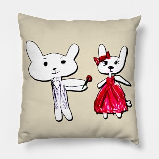 Love Bunnies Pillow