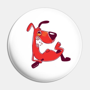 Drunk Dog Pin