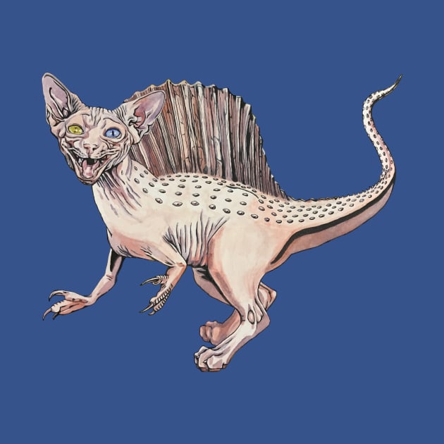 Spinosaurus Sphynx by RaLiz