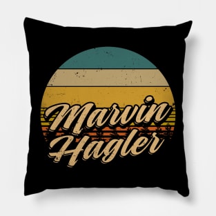 Design Mastodon Proud Name Birthday 70s 80s 90s Color Pillow