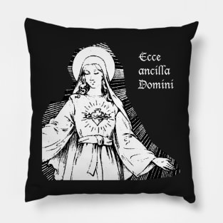 Ecce Ancilla Domini Pillow