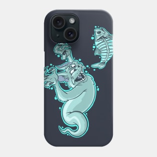 Ghost cat halloween Phone Case