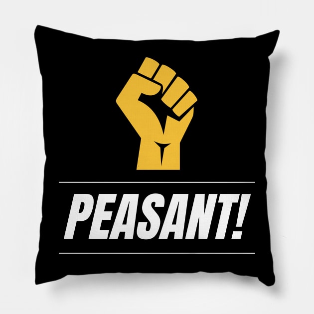 Peasant Pillow by Benny Merch Pearl