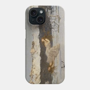 The Punishment of Lust by Giovanni Segantini Phone Case