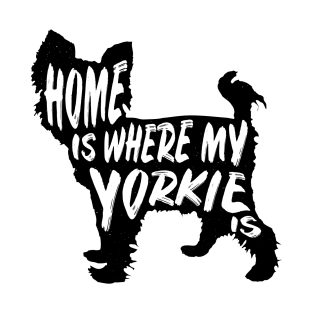 Yorkie, Home Is Where My T-Shirt