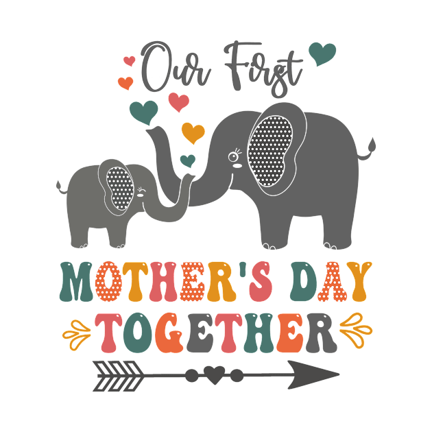 Our First Mother's Day Shirt, Mothers Day Matching by BuzzTeeStore