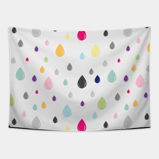 Rain Drops Tapestry