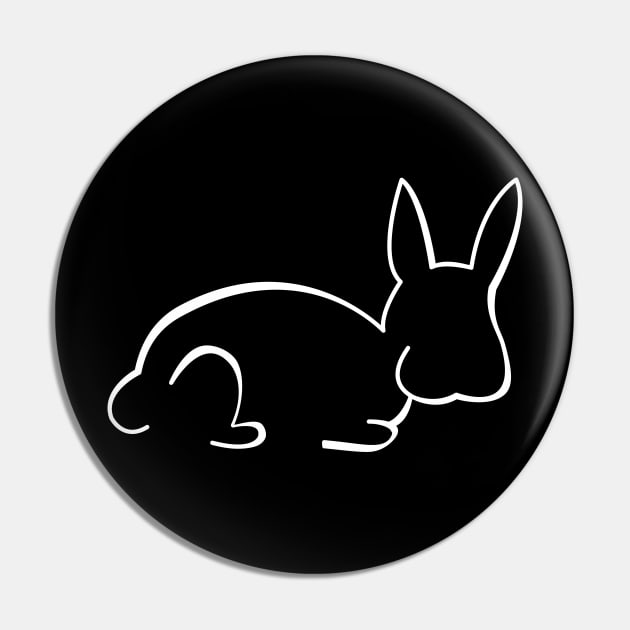 Rabbit Pin by traditionation