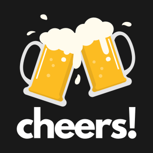 Cheers- a beer design T-Shirt