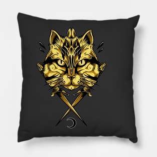 Golden Cat’s Sais Pillow