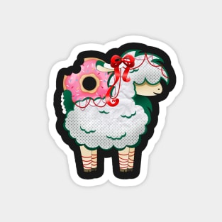 Krispy Kreme Alpaca Magnet