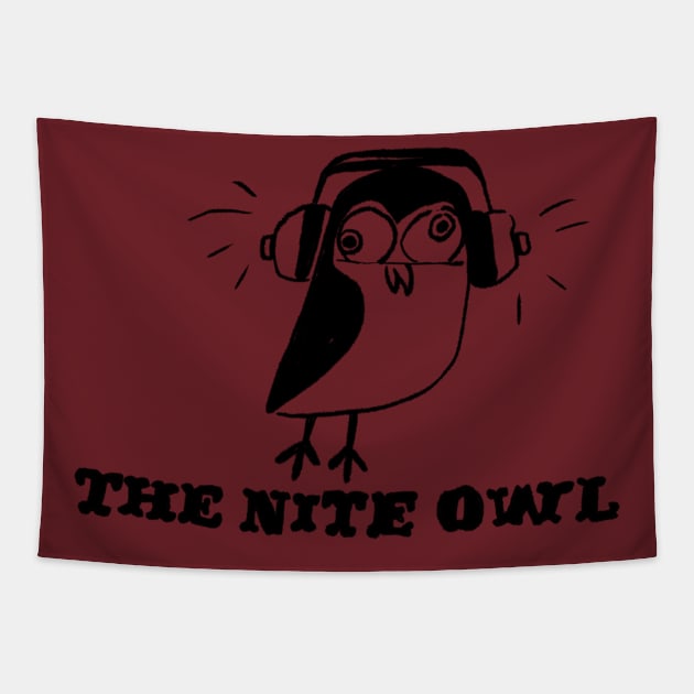 Nite owl Tapestry by CKline