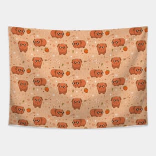 Cool Guinea Pigs Pattern Tapestry