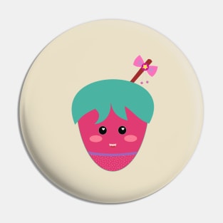 Cute Straberry Tee Pin