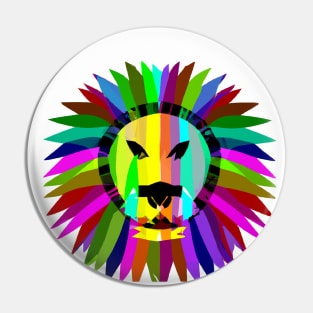 Cute Colorful Lion Shape Head Drawing Pin