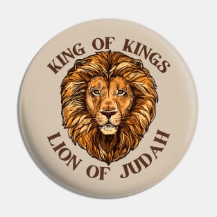 King of Kings, Lion of Judah Pin