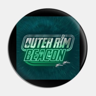 Outer Rim Beacon Logo in Hyperspace Pin