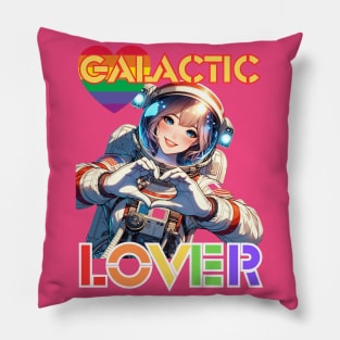 Kawaii, Anime Girl, Galactic Love | Catsie Cat Pillow