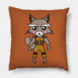 Space Raccoon Pillow