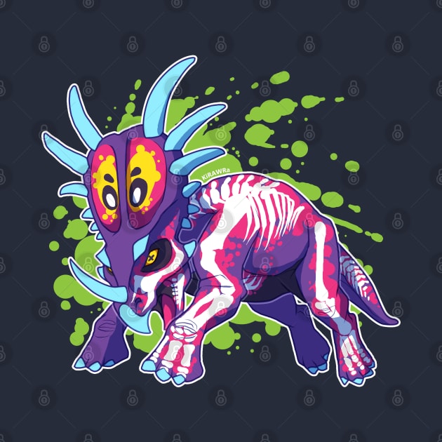 Radioactive Styracosaurus by KiRAWRa