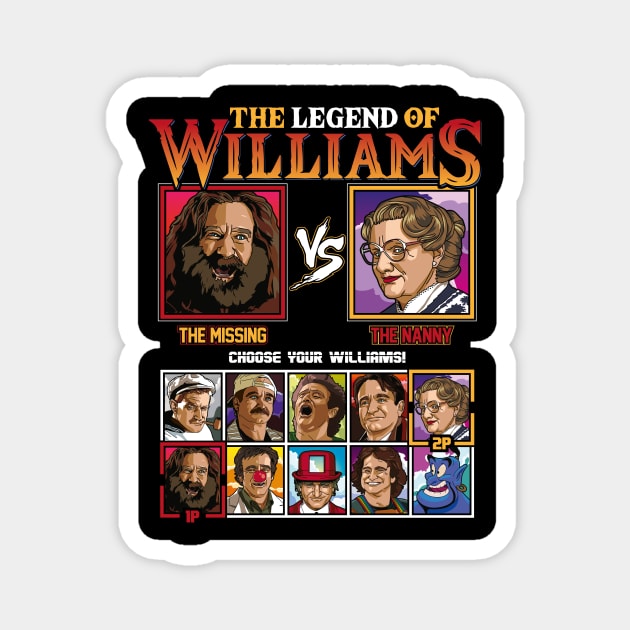 The Legend of Williams - Robin Williams VS Magnet by RetroReview