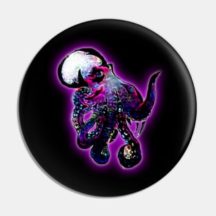 Mulitcolor Octopus Pin