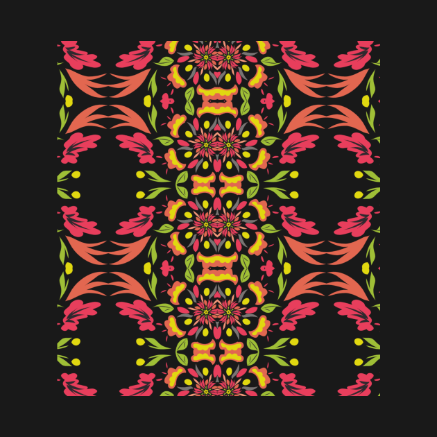 Fantasy flowers pattern by Fadmel