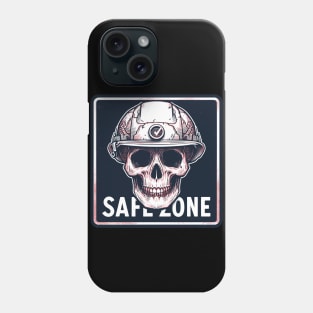 Retro Safe Zone Before Death Phone Case