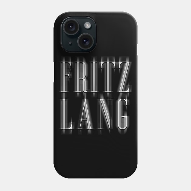 Fritz Lang Phone Case by Raimondi