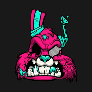 head of the pink zombie rabbit T-Shirt