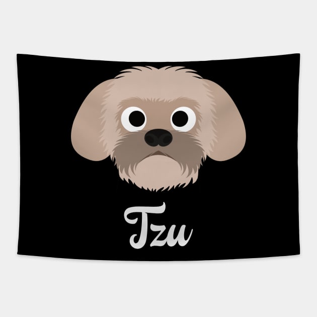 Tzu - Shih Tzu Tapestry by DoggyStyles