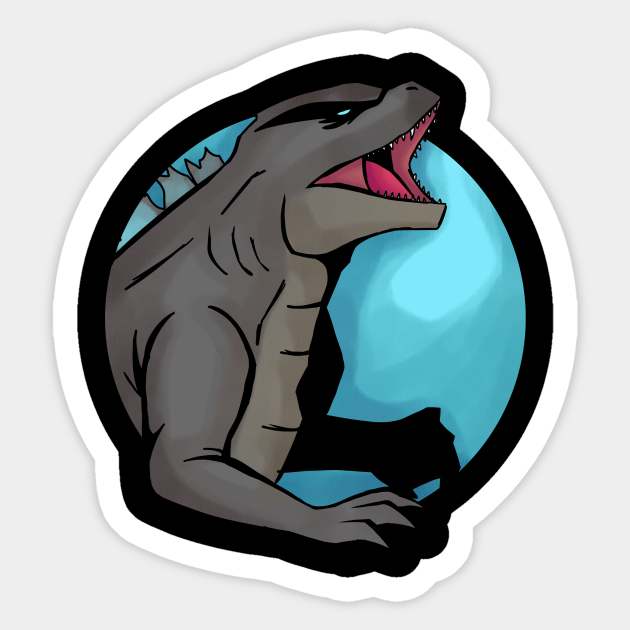 Team Godzilla - Godzilla Vs King Kong - Sticker | TeePublic