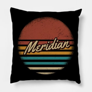 Meridian Vintage Text Pillow