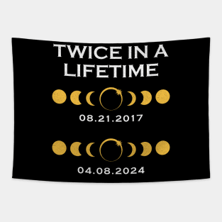 Twice In A Lifetime - Total Solar Eclipse Tapestry