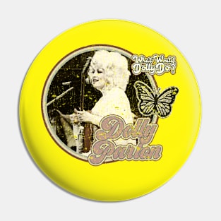 Vintage dolly parton 80s Pin