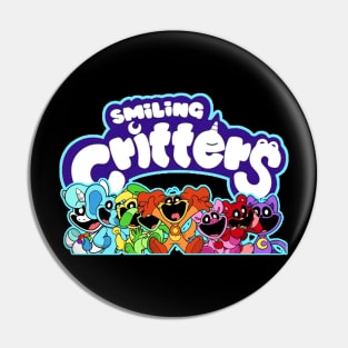 Family Cartoons - Smiling Critters Pin