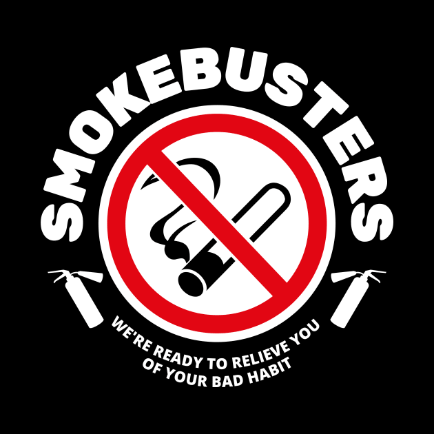 Smokebusters No Smoking Logo by Movie Vigilante