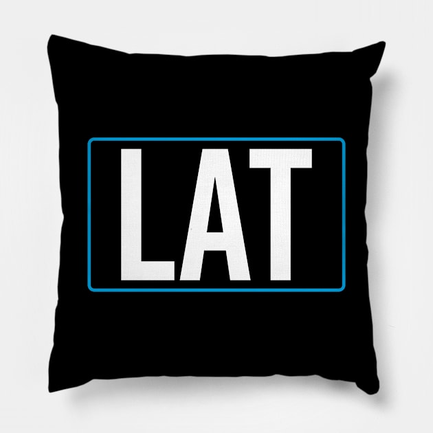 Latifi - Driver Tag Pillow by GreazyL