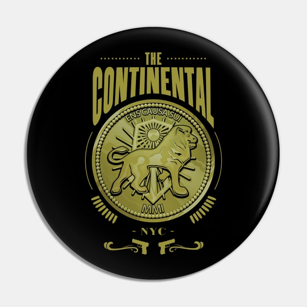 The Continental Hotel Pin by NotoriousMedia