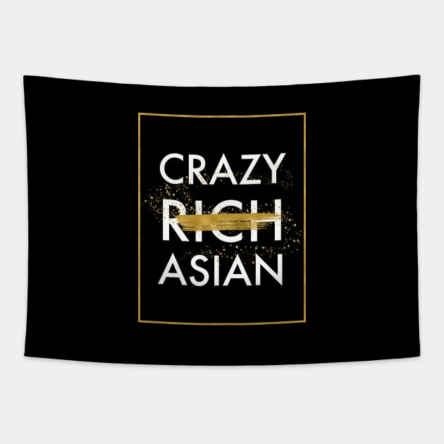 Crazy Not Rich Asian Tapestry by literarylifestylecompany