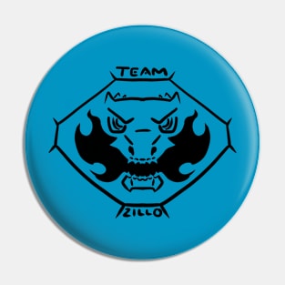 Team ZillO V Team MonkE - DOUBLE TEAM (Black Edition) Pin