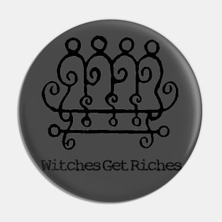 Witches Get Riches - Paimon Version Pin