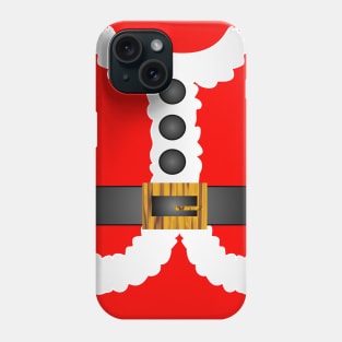 1980s Kawaii merry christmas cute Santa Claus Phone Case