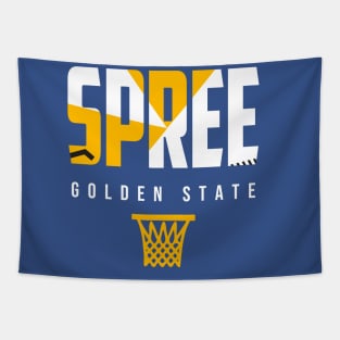 Sprewell Golden State Basketball Tapestry