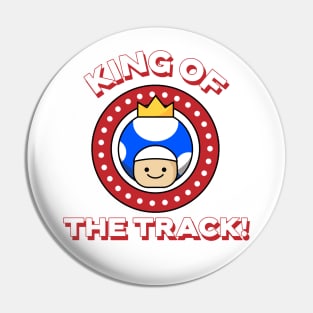 King of The Track Go Karts Pin