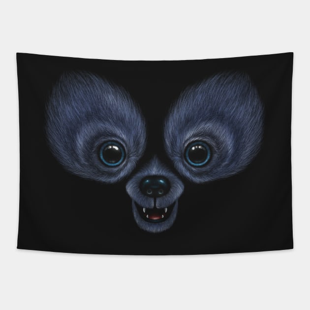 Cute bear Tapestry by ManuelDA