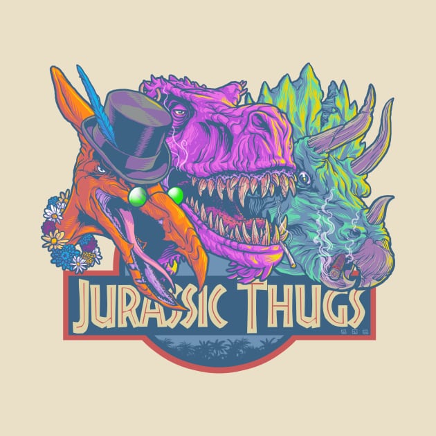 Jurassic Thugs by cs3ink