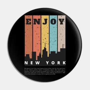 New york: The city never stops Pin