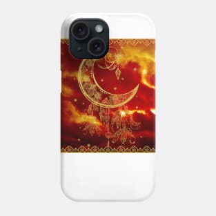 Mandala Fire Moon Phone Case