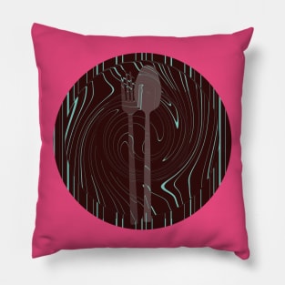 table manners Pillow